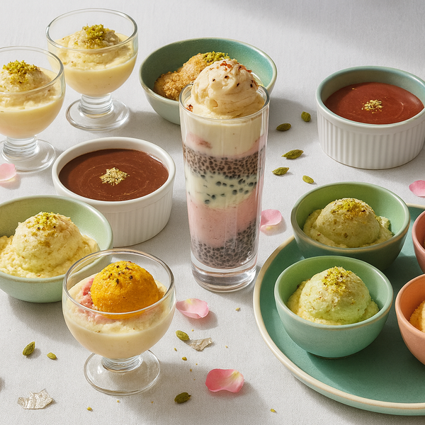Instagrammable Indian Dessert Serveware