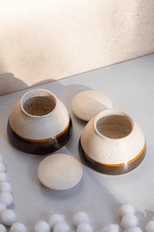 Cotton Ball Jars - Kalakriti