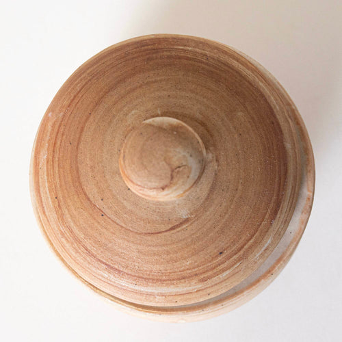 CREAM & BROWN FLORAL HANDI - Kalakriti