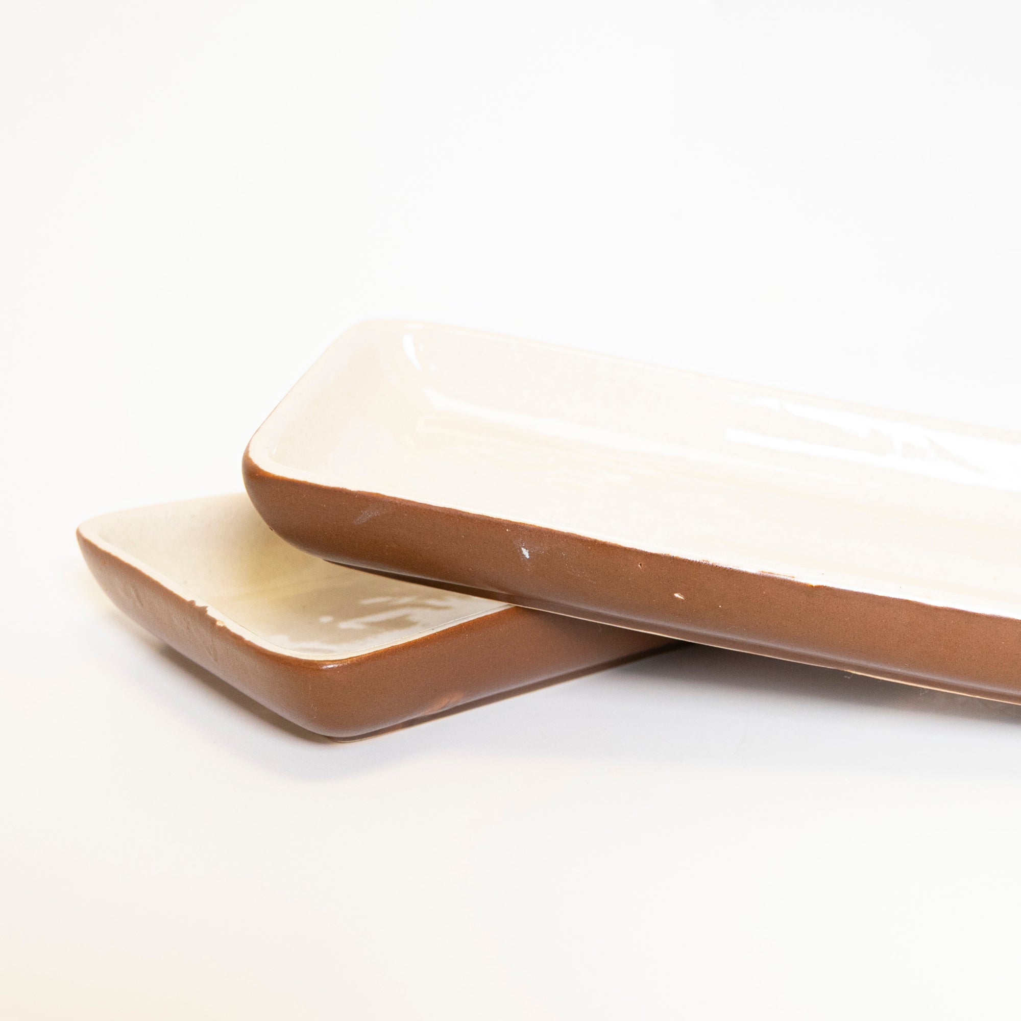 LATTE STRIPE PLATTER