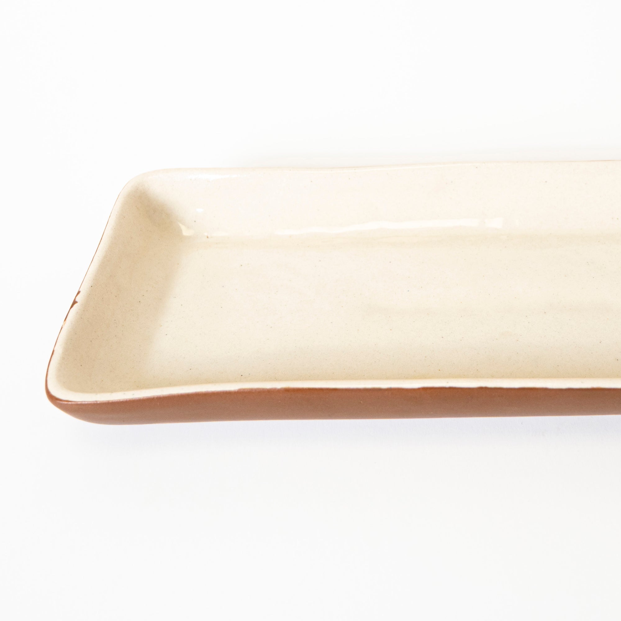 LATTE STRIPE PLATTER