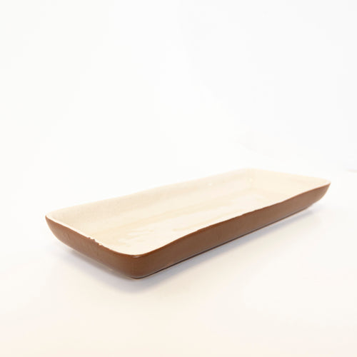 LATTE STRIPE PLATTER - Kalakriti