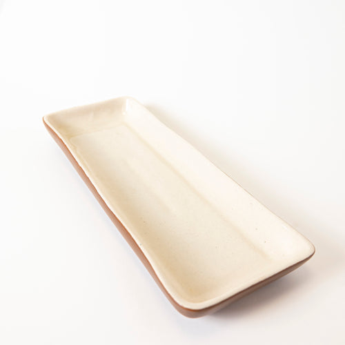 LATTE STRIPE PLATTER - Kalakriti