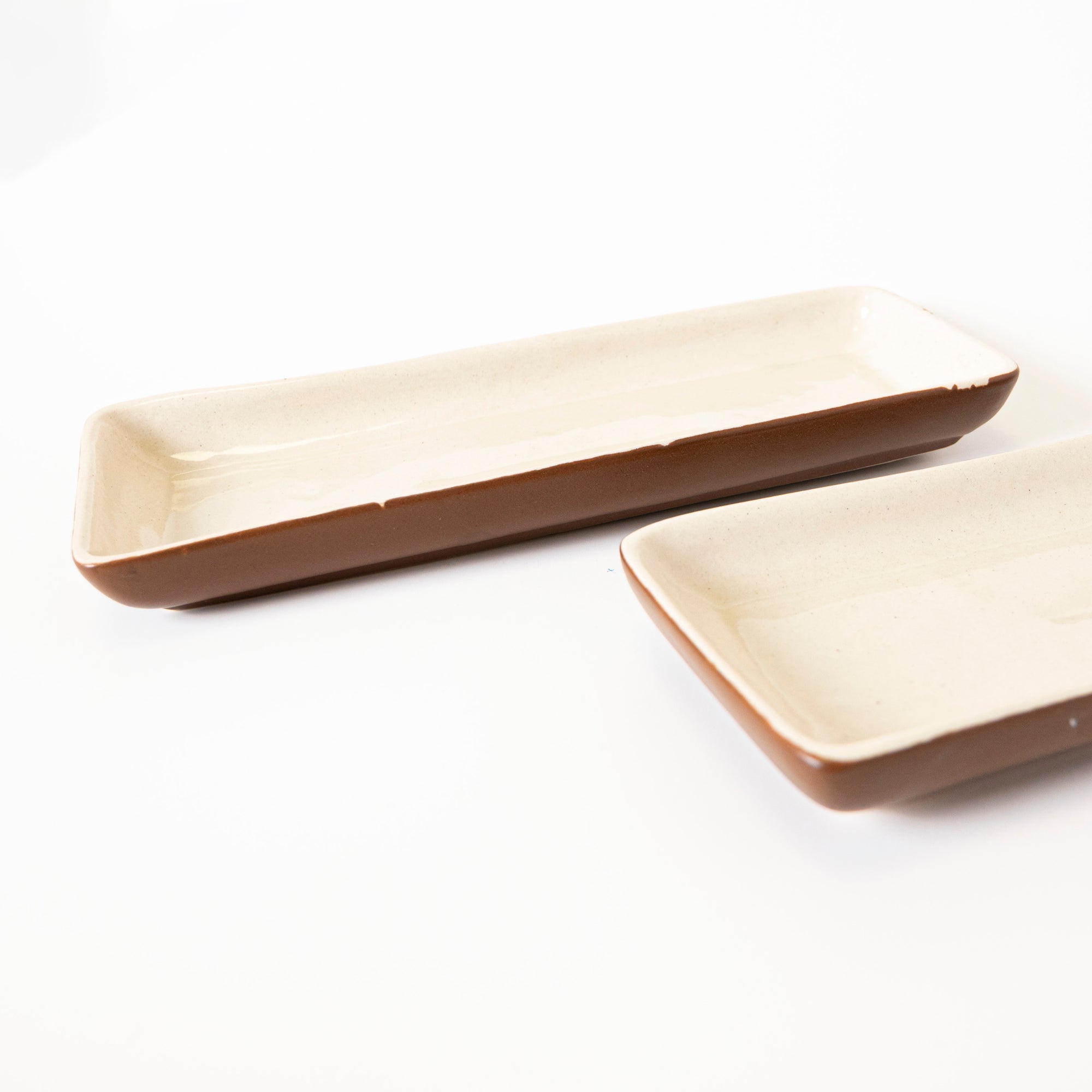 LATTE STRIPE PLATTER