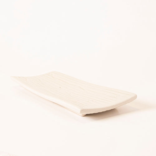 LIME STRIPE PLATTER - Kalakriti