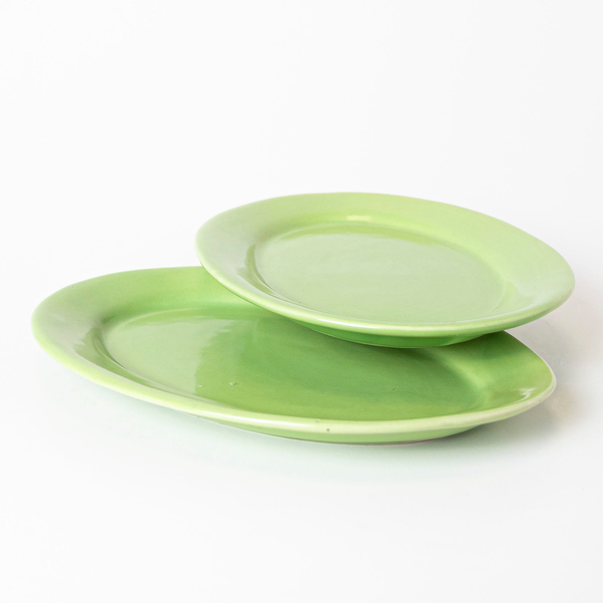 PRISTINE GREEN PLATTER