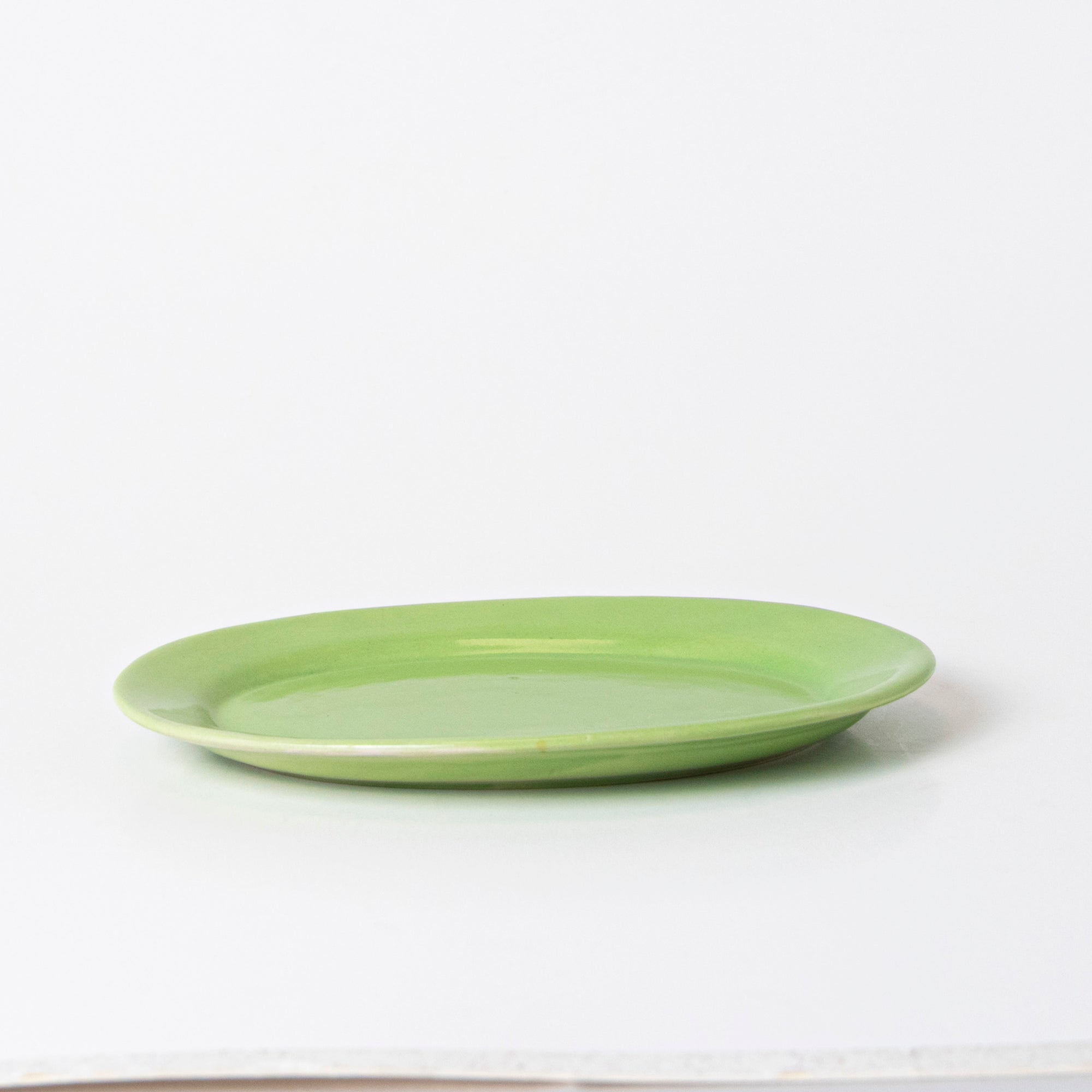 PRISTINE GREEN PLATTER
