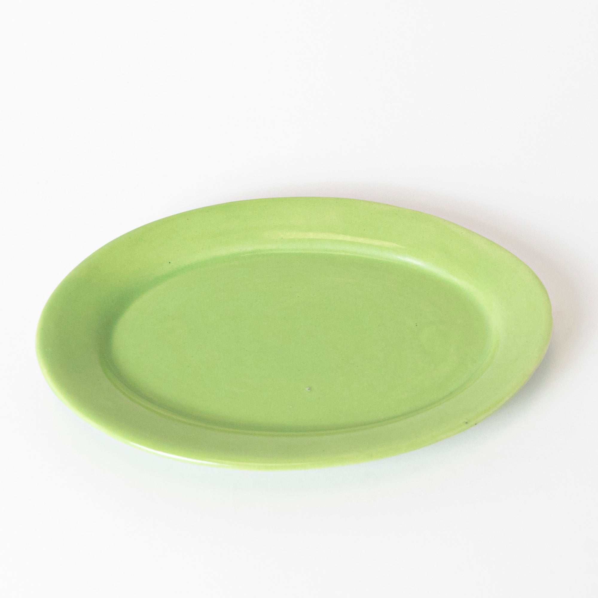 PRISTINE GREEN PLATTER