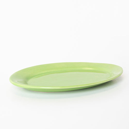 PRISTINE GREEN PLATTER - Kalakriti