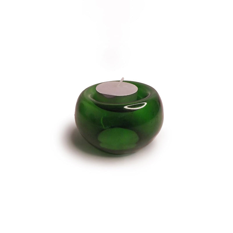 Forest Green Tea Light