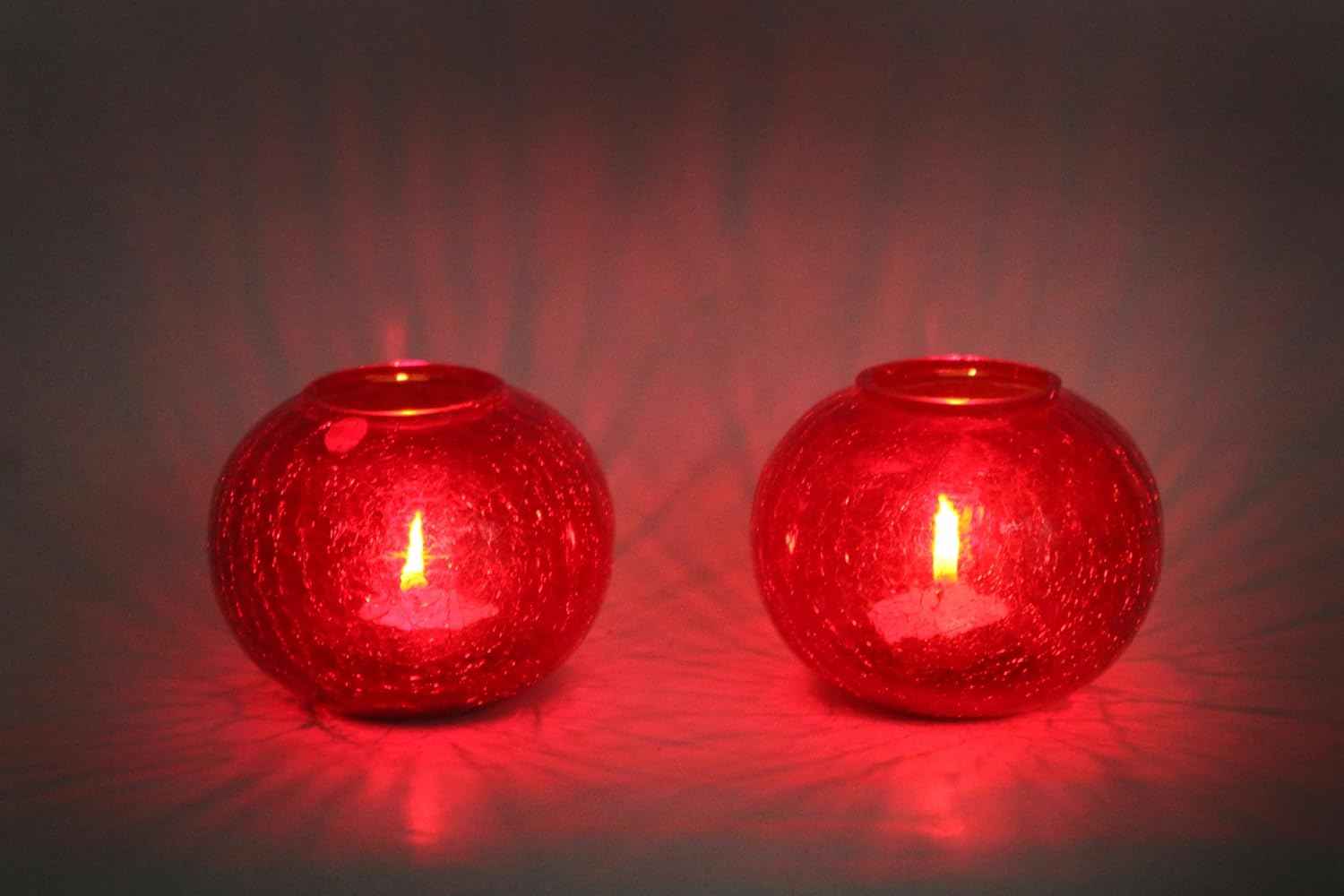 Ruby Radiance Tea Light