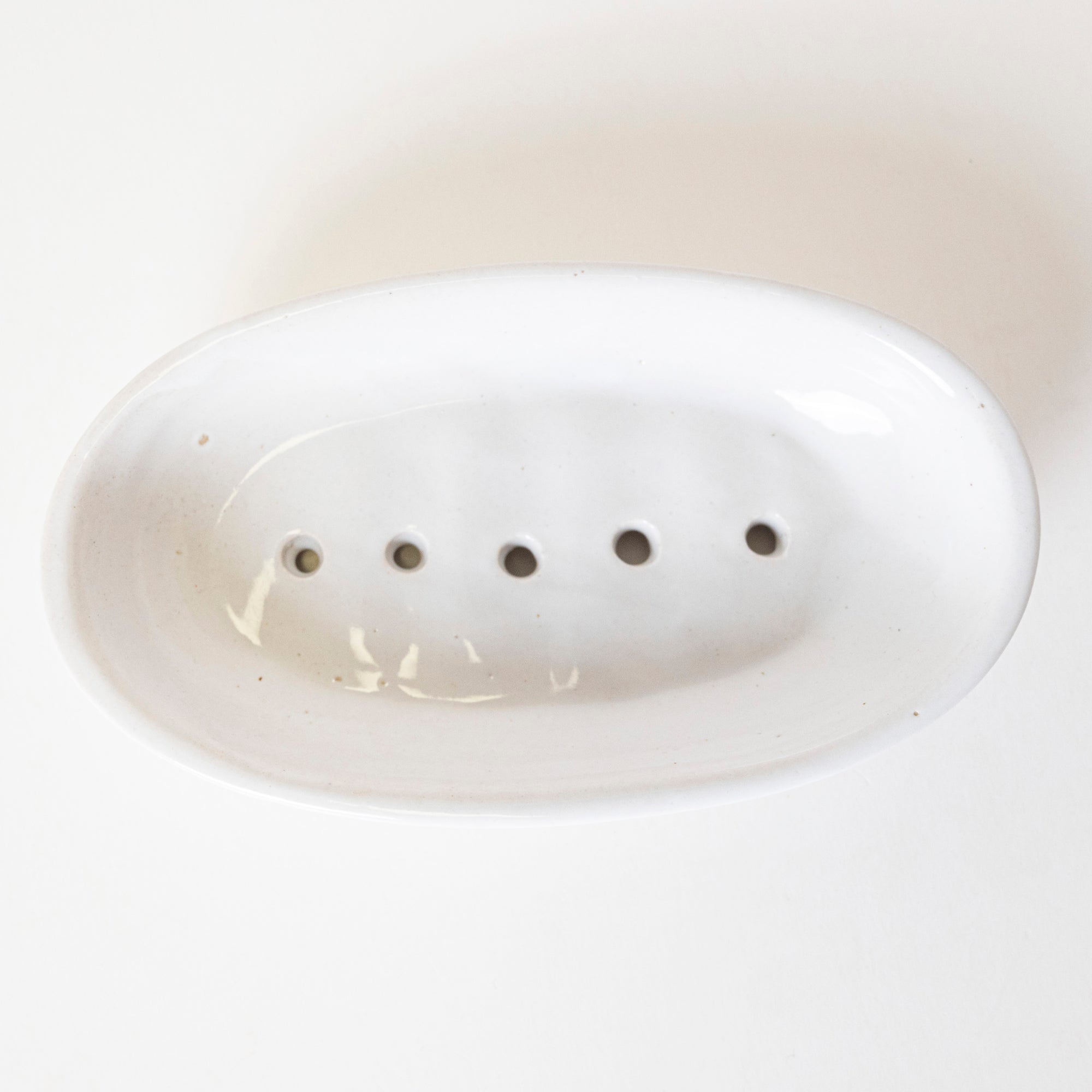 White Wave Soap Dish