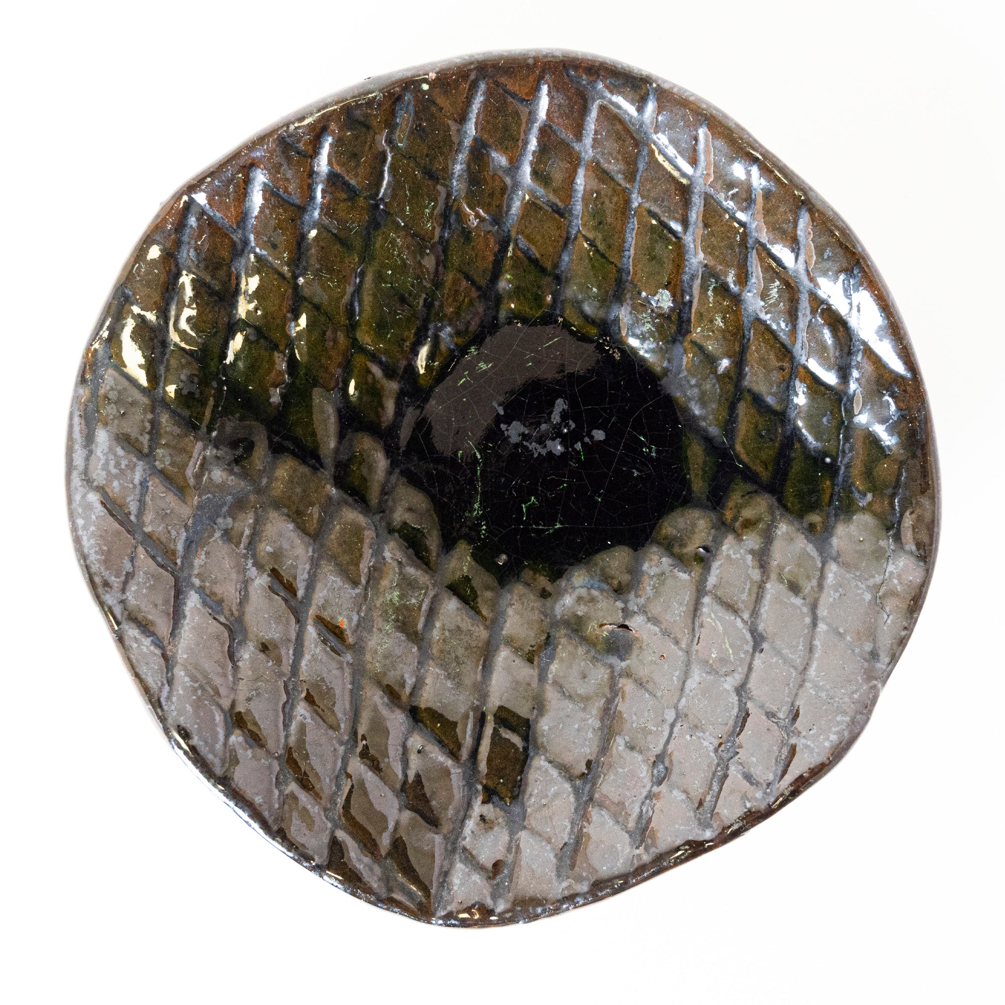 Black Ripple Soap Dish