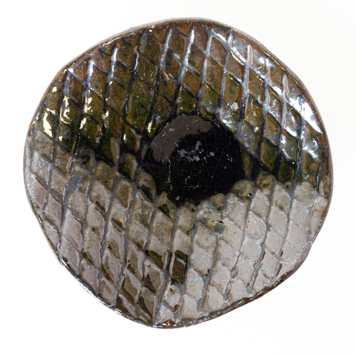 Black Ripple Soap Dish