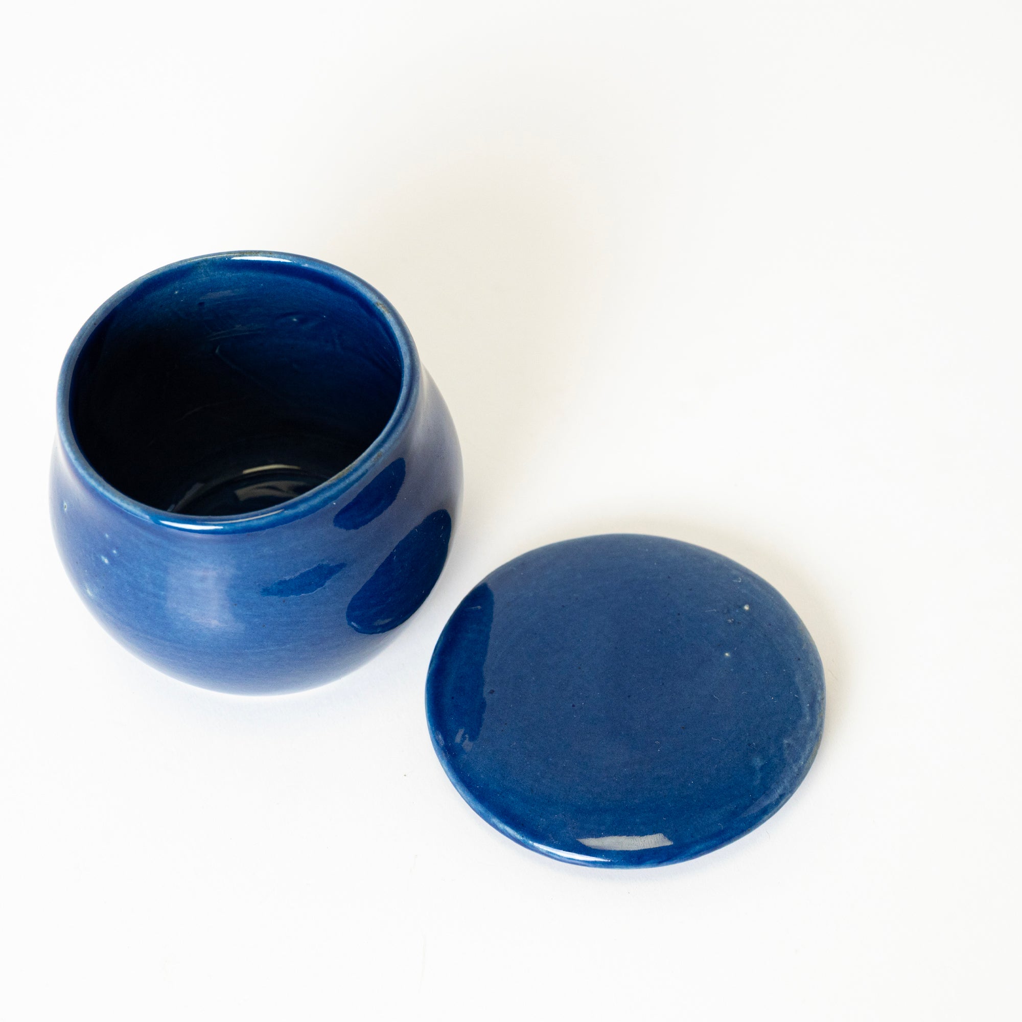 Blue Bliss Cookie Jar