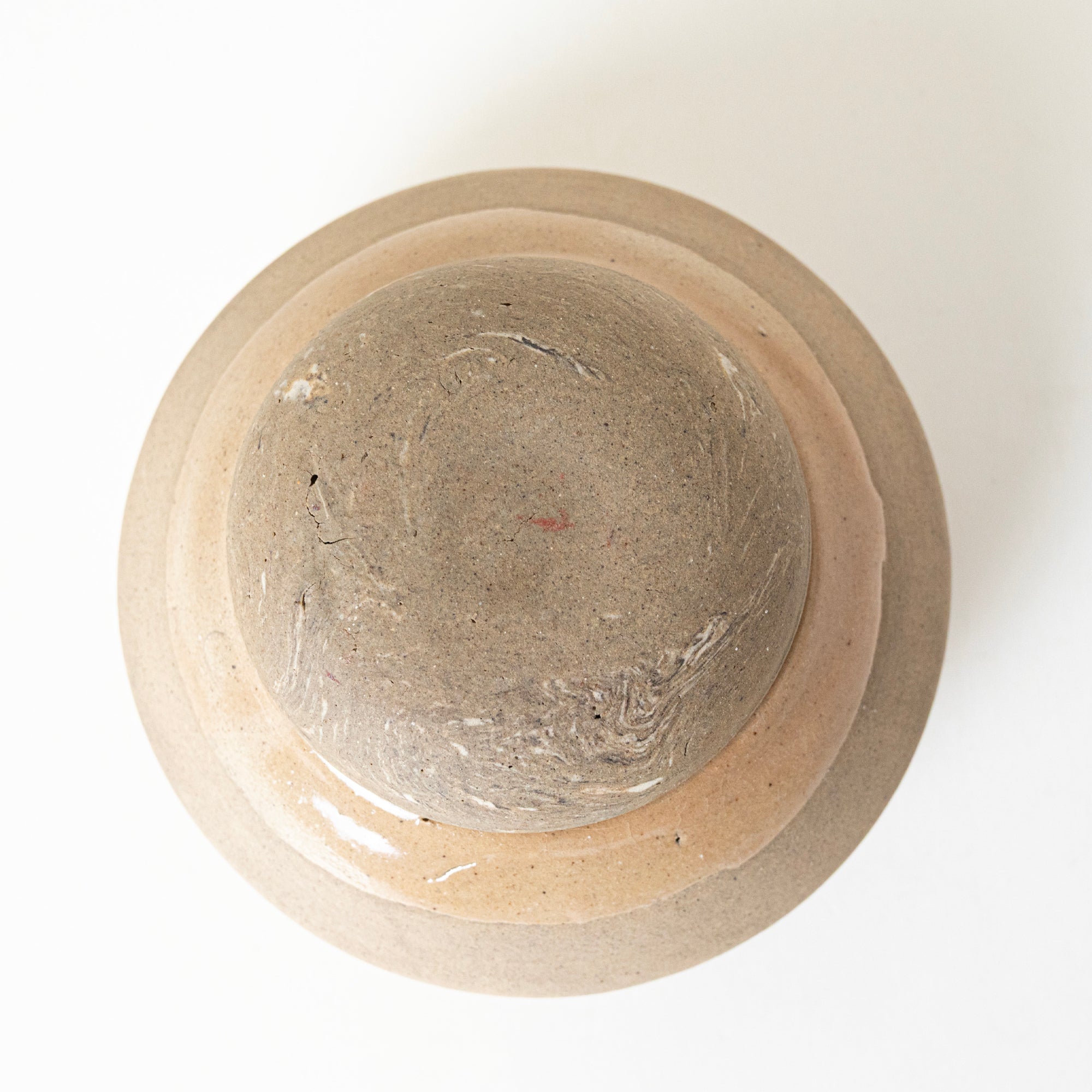 Beige Sandstone Jar