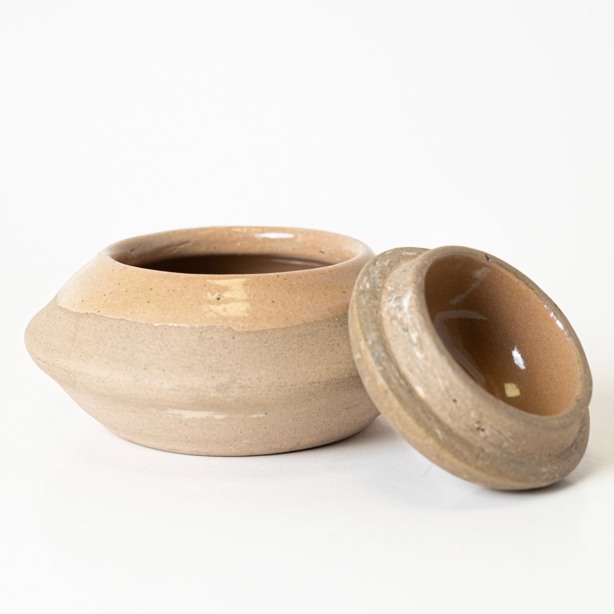 Beige Sandstone Jar