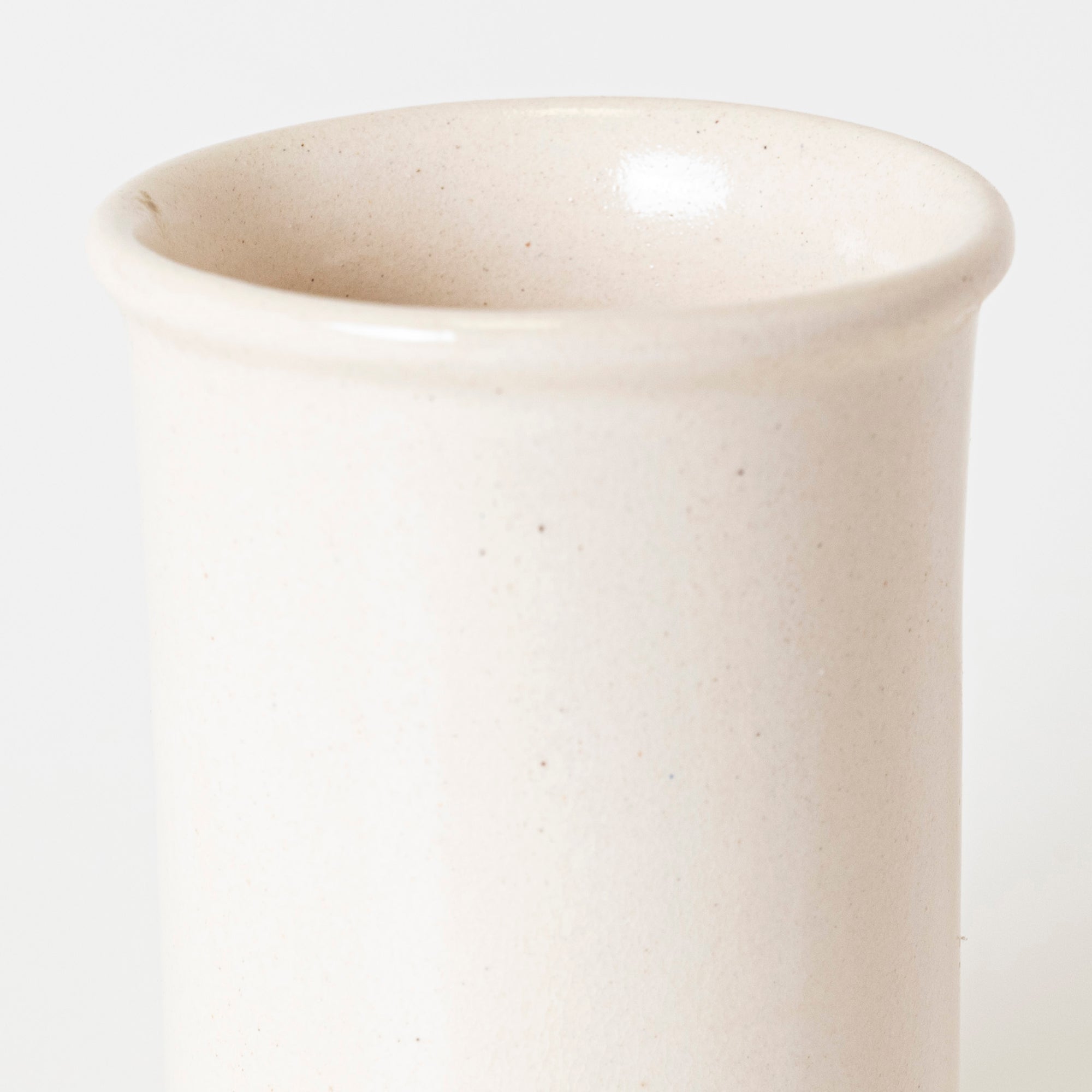 Ivory Stoneware Tumbler