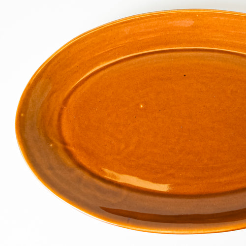 MOCHA GLAZE PLATTER - Kalakriti