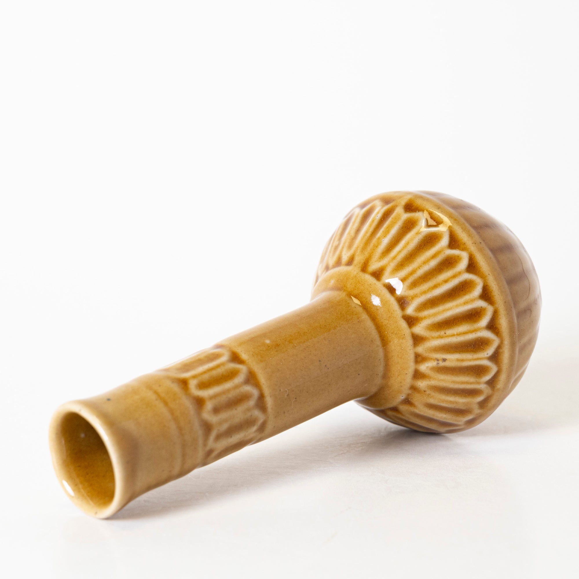 Golden Blossom Bud Vase