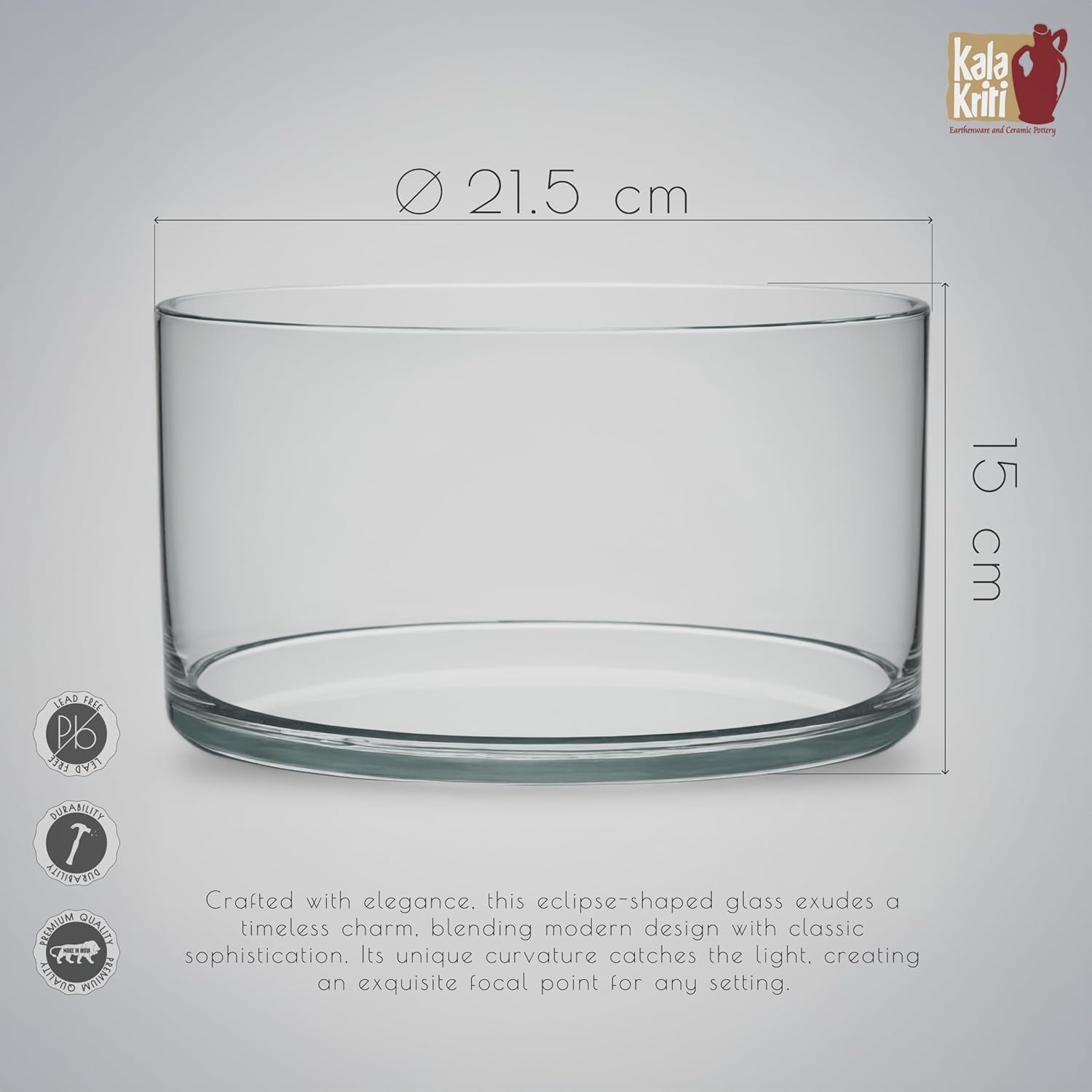 Petal Glow Cylinder Vase