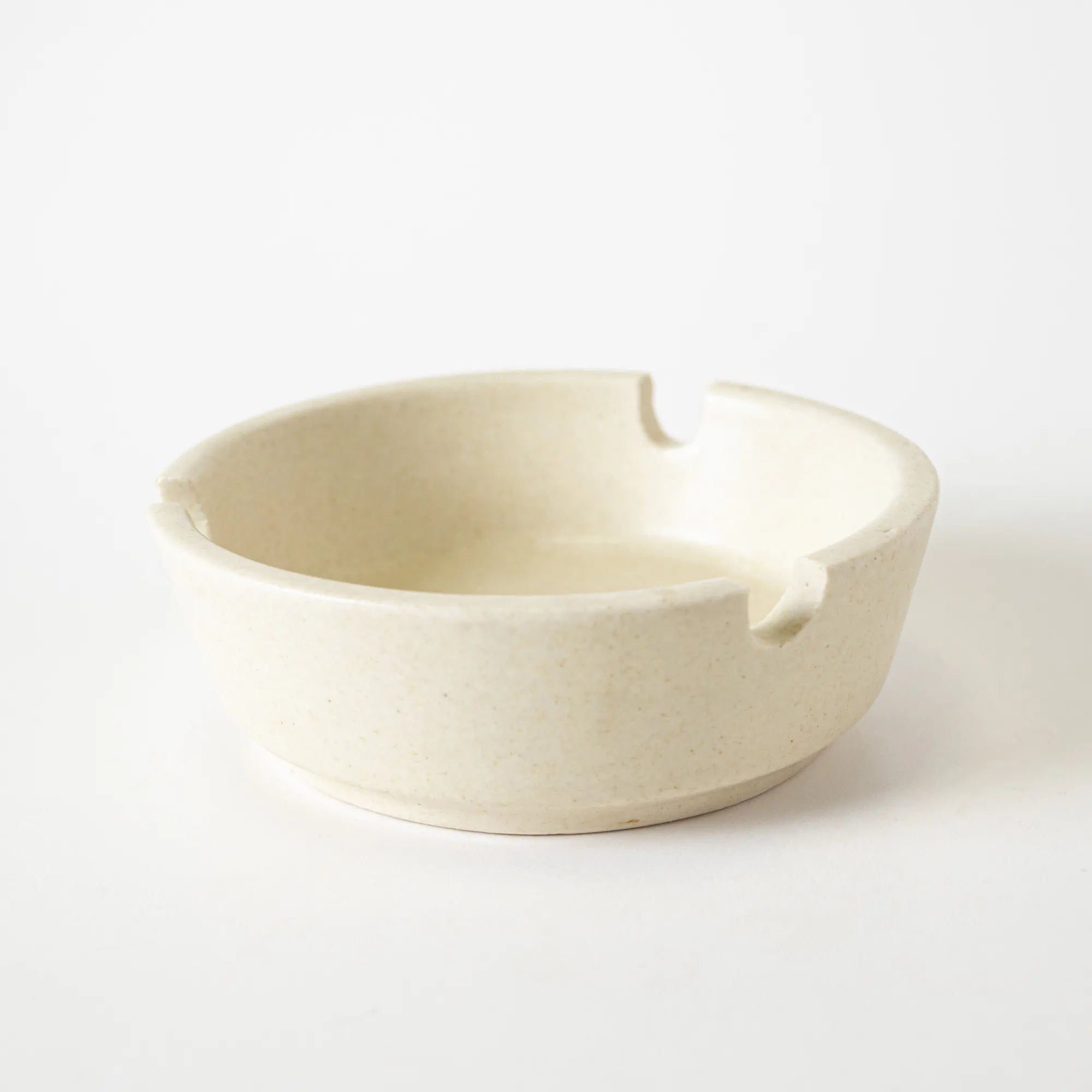 Amber Silhouette Ashtray