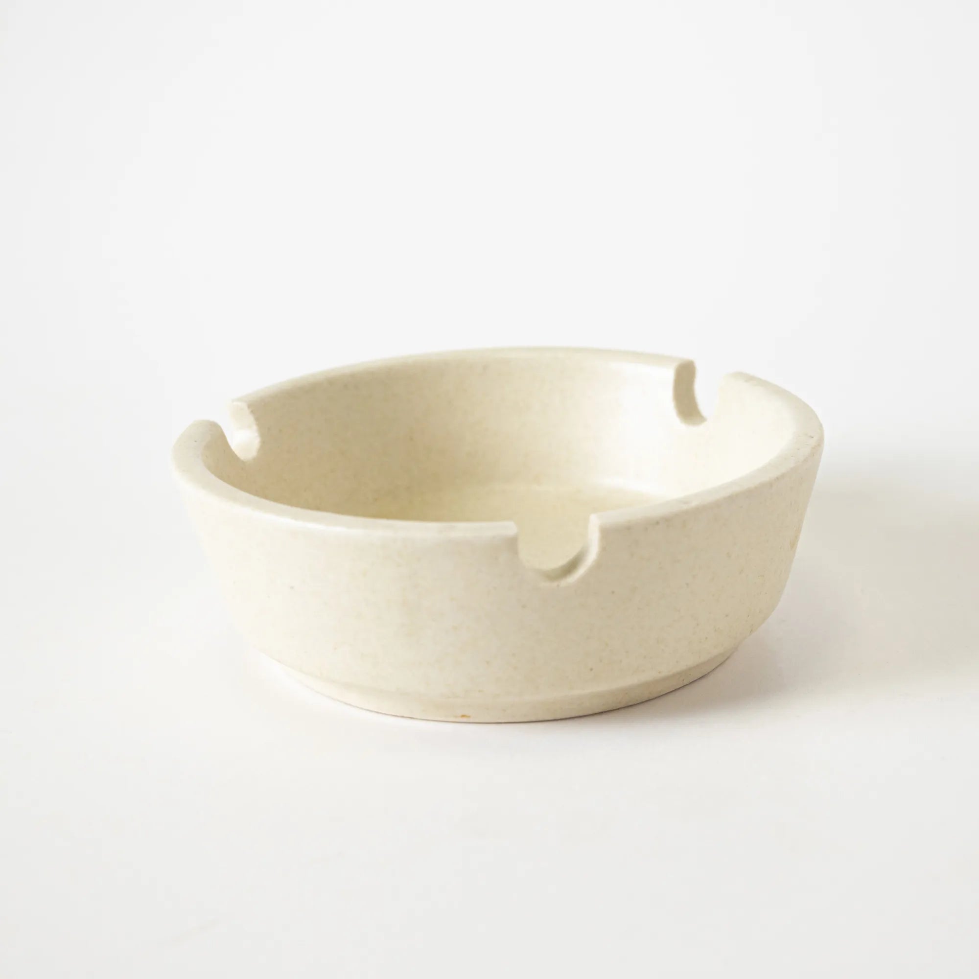 Amber Silhouette Ashtray