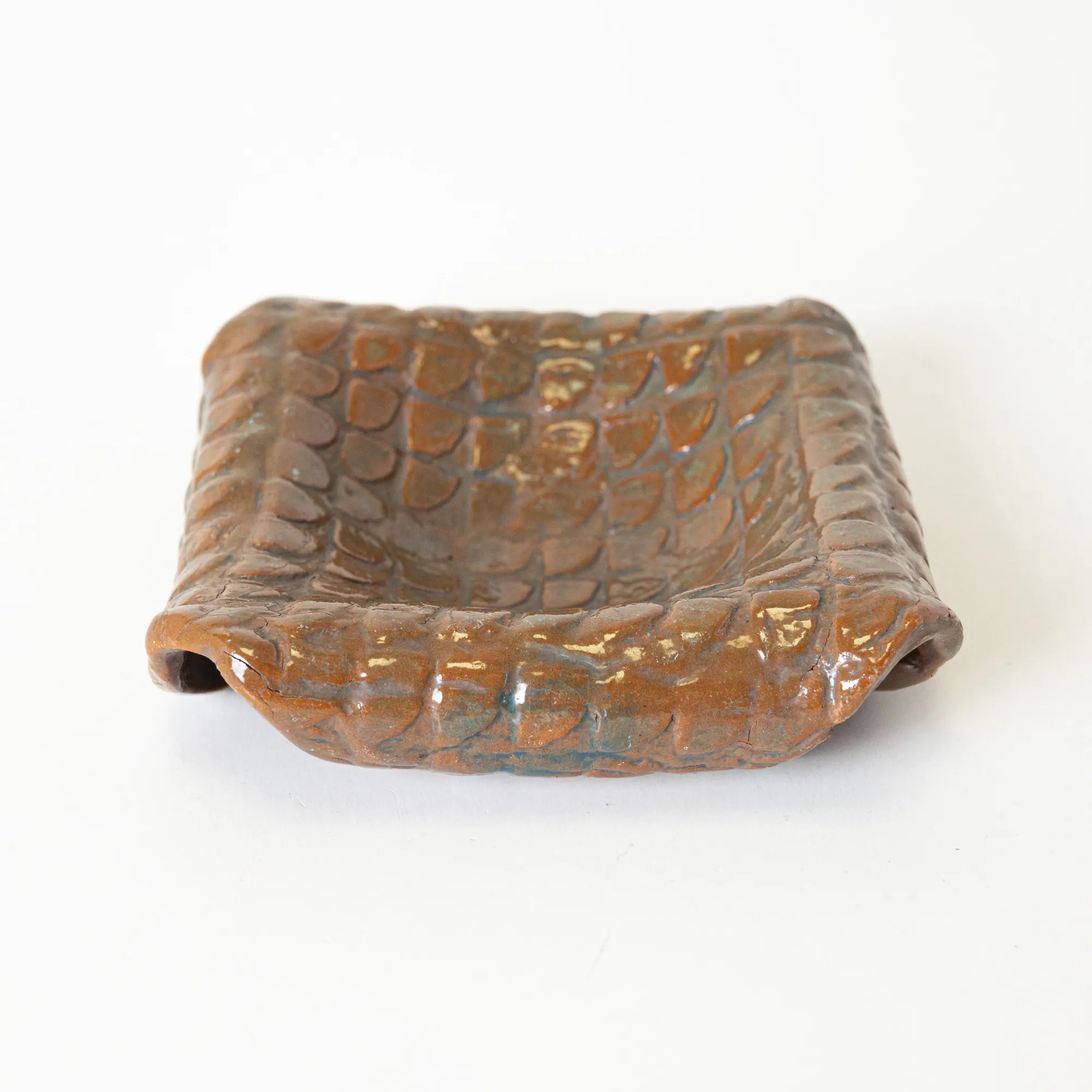 Reptilian Luster Ashtray