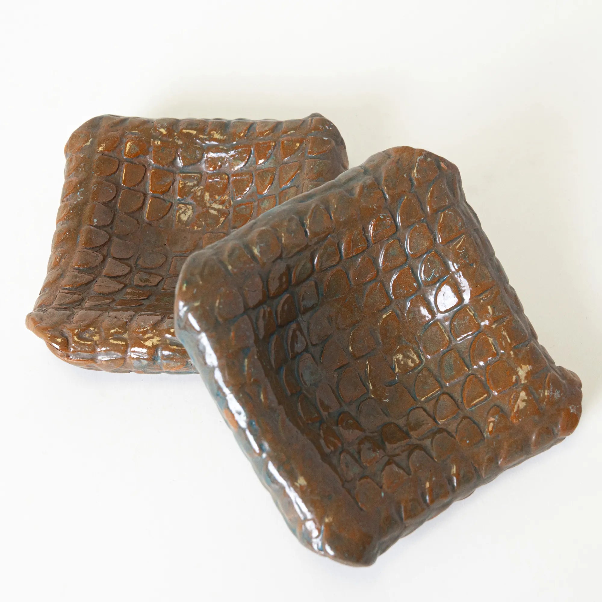 Reptilian Luster Ashtray