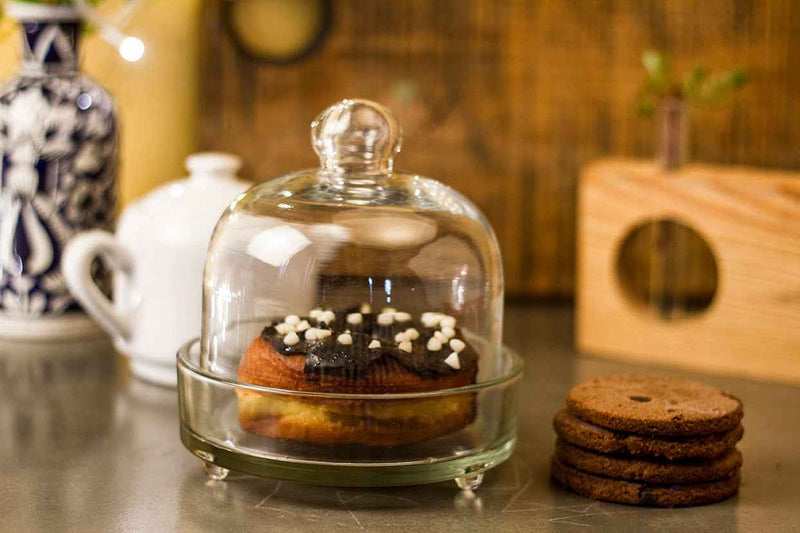 Dome Cake Stand with Lid