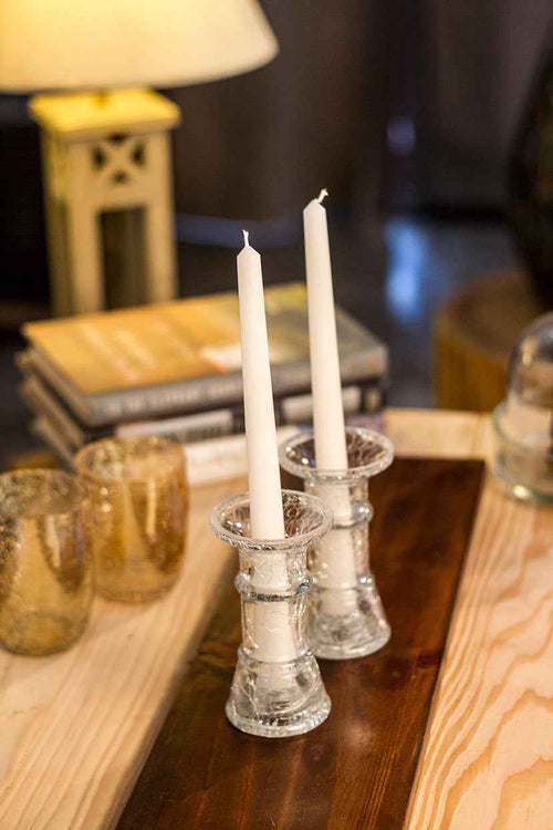 Crystal Taper Candle Holder