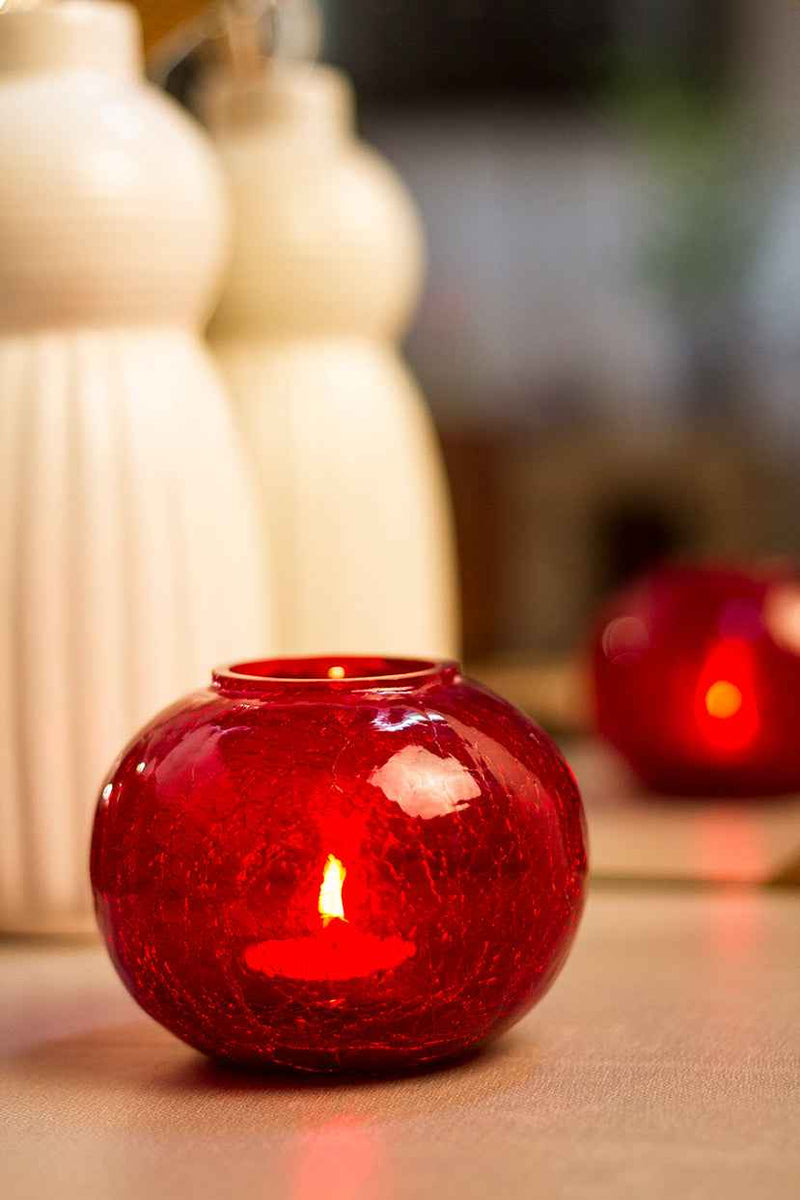Ruby Radiance Tea Light
