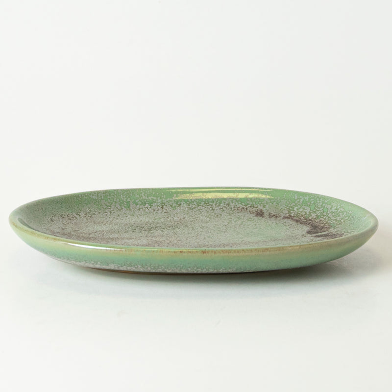 GOLDEN GREEN PLATTER - Kalakriti
