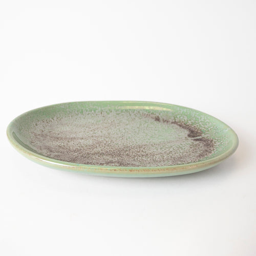 GOLDEN GREEN PLATTER - Kalakriti