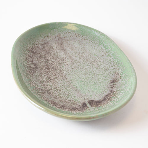 GOLDEN GREEN PLATTER - Kalakriti