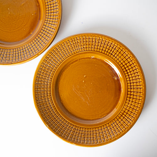 BROWN HARMONY PLATE - Kalakriti