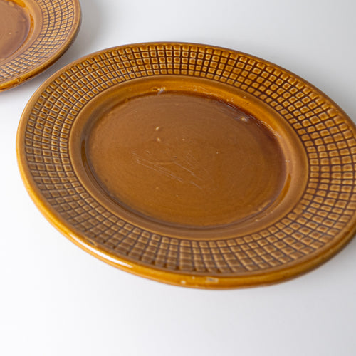 BROWN HARMONY PLATE - Kalakriti