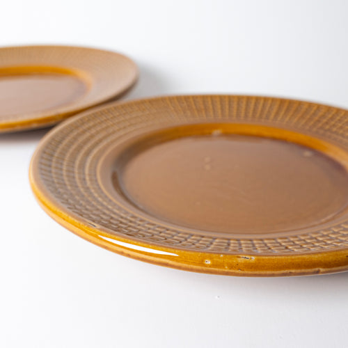 BROWN HARMONY PLATE - Kalakriti