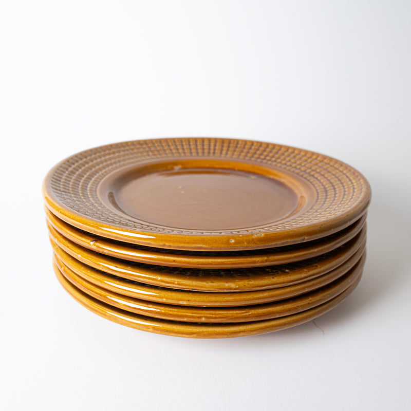 BROWN HARMONY PLATE - Kalakriti