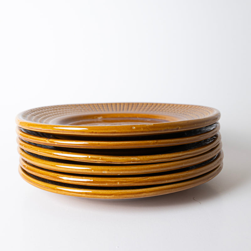 BROWN HARMONY PLATE - Kalakriti