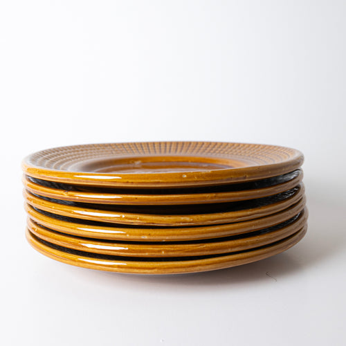 BROWN HARMONY PLATE - Kalakriti