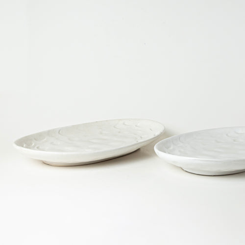 SNOWY GLOW PLATTER - Kalakriti