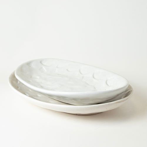 SNOWY GLOW PLATTER - Kalakriti