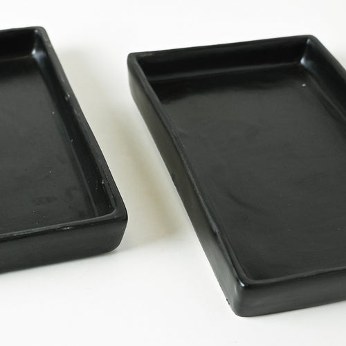 CHROME SERVE PLATTER - Kalakriti