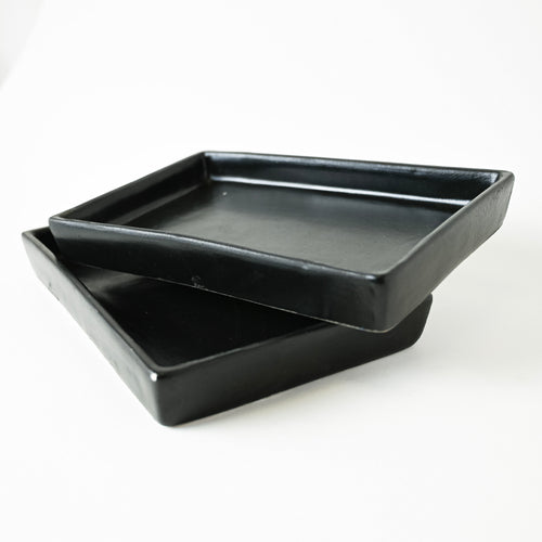 CHROME SERVE PLATTER - Kalakriti