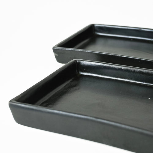 CHROME SERVE PLATTER - Kalakriti