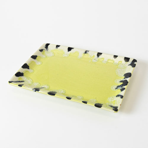 MOSS STRIPED PLATTER - Kalakriti