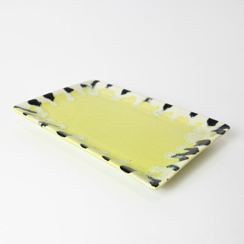 MOSS STRIPED PLATTER - Kalakriti