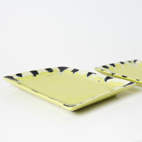 MOSS STRIPED PLATTER - Kalakriti