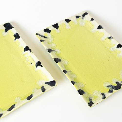 MOSS STRIPED PLATTER - Kalakriti